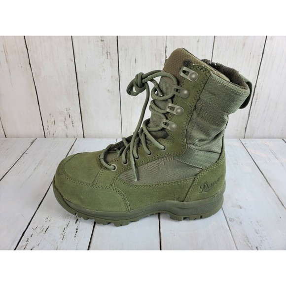 Danner Tanicus Zip Boots 55321 Men's Size 3 Sage Green High Non Metallic Toe - Picture 4 of 11